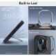 ESR Classic Kickstand HaloLock MagSafe Case - хибриден кейс с висока степен на защита с MagSafe за iPhone 15 (черен-прозрачен)  10