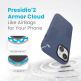 Speck Presidio 2 Grip Case - удароустойчив хибриден кейс за iPhone 15 (тъмносин) 5