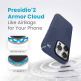 Speck Presidio 2 Grip Case - удароустойчив хибриден кейс за iPhone 15 Pro (тъмносин) 3
