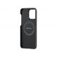 Pitaka MagEZ 4 600D Fusion Weaving Aramid Fiber MagSafe Case - кевларен кейс с MagSafe за iPhone 15 (черен-сив)  5