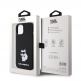 Karl Lagerfeld Liquid Silicone Choupette NFT Case - дизайнерски силиконов кейс за iPhone 15 (черен) 6
