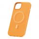 Baseus Fauxther Leather Magnetic Case - кожен кейс с MagSafe за iPhone 15 Plus (оранжев) 1