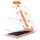 Mobile Origin Screen Guard Tempered Glass 2 Pack - 2 броя калени стъклени защитни покрития за дисплея на iPhone 15, iPhone 15 Pro (прозрачен) 1