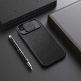 Nillkin Qin Book Pro Leather Flip Case - кожен калъф, тип портфейл за iPhone 15 (черен) 4