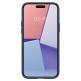 Spigen Thin Fit Case - качествен тънък матиран кейс за iPhone 15 (тъмносин) 3