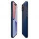 Spigen Thin Fit Case - качествен тънък матиран кейс за iPhone 15 (тъмносин) 7
