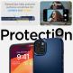 Spigen Thin Fit Case - качествен тънък матиран кейс за iPhone 15 (тъмносин) 13