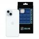 OBALME Block TPU Case - удароустойчив силиконов (TPU) калъф за iPhone 15 (син) 2