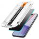 Spigen Glas.Tr Ez Fit Privacy Tempered Glass 2 Pack - 2 броя стъклени защитни покрития с определен ъгъл на виждане за дисплея за iPhone 15 2