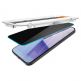 Spigen Glas.Tr Ez Fit Privacy Tempered Glass 2 Pack - 2 броя стъклени защитни покрития с определен ъгъл на виждане за дисплея за iPhone 15 5