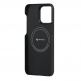 Pitaka MagEZ 4 600D Aramid Fiber MagSafe Case - кевларен кейс с MagSafe за iPhone 15 (черен-сив)  1
