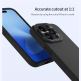 Nillkin LensWing Magnetic Hard Case - силиконов (TPU) калъф с MagSafe и поставка за iPhone 15 Pro Max (син) 5