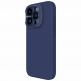 Nillkin LensWing Magnetic Hard Case - силиконов (TPU) калъф с MagSafe и поставка за iPhone 15 Pro Max (син) 8