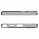 Spigen Liquid Crystal Case - тънък силиконов (TPU) калъф за Samsung Galaxy S24 Ultra (сив)  5