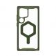 Urban Armor Gear Plyo Pro Case - удароустойчив хибриден кейс с MagSafe за Samsung Galaxy S24 Ultra (прозрачен-зелен) 1