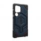 Urban Armor Gear Monarch Kevlar Case - удароустойчив хибриден кейс за Samsung Galaxy S24 Ultra (син-кевлар) 2