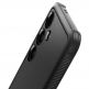 Spigen Rugged Armor Case - тънък качествен силиконов (TPU) калъф за Samsung Galaxy S24 (черен) 10