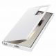 Samsung S-View Wallet Cover EF-ZS928CWEGWW - оригинален калъф, през който виждате информация от дисплея за Samsung Galaxy S24 Ultra (бял) 3
