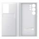 Samsung S-View Wallet Cover EF-ZS928CWEGWW - оригинален калъф, през който виждате информация от дисплея за Samsung Galaxy S24 Ultra (бял) 4