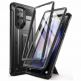 i-Blason SUPCASE Unicorn Beetle Pro Case with Screen Protector - удароустойчив хибриден кейс с вграден протектор за дисплея за Samsung Galaxy S24 Ultra (черен) 1