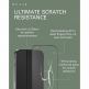 Mujjo Full Cover Tempered Glass 2 Pack - 2 броя стъклени защитни покрития за дисплея на iPhone 15 (черен-прозрачен) 3