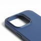 Mujjo Full Leather MagSafe Case - премиум кожен (естествена кожа) кейс с MagSafe за iPhone 15 Pro (син) 7