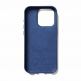Mujjo Full Leather MagSafe Case - премиум кожен (естествена кожа) кейс с MagSafe за iPhone 15 Pro (син) 10