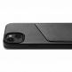 Mujjo Full Leather MagSafe Wallet Case - премиум кожен (естествена кожа) кейс с MagSafe за iPhone 15, iPhone 14, iPhone 13 (черен) 2