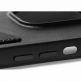 Mujjo Full Leather MagSafe Wallet Case - премиум кожен (естествена кожа) кейс с MagSafe за iPhone 15, iPhone 14, iPhone 13 (черен) 6