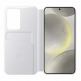 Samsung S-View Wallet Cover EF-ZS921CWEGWW - оригинален калъф, през който виждате информация от дисплея за Samsung Galaxy S24 (бял) 2