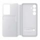 Samsung S-View Wallet Cover EF-ZS921CWEGWW - оригинален калъф, през който виждате информация от дисплея за Samsung Galaxy S24 (бял) 4