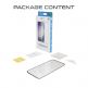 Prio 3D Anti-Scratch Full Screen Tempered Glass - калено стъклено защитно покритие за дисплея на Samsung Galaxy S24 Plus (черен-прозрачен) 1