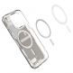 Spigen Ultra Hybrid MagSafe Zero One Case - хибриден кейс с висока степен на защита с MagSafe за iPhone 15 Pro Max (прозрачен-титан)  4