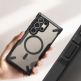 Ringke Fusion X Magnetic Case - хибриден кейс с висока степен на защита с MagSafe за Samsung Galaxy S24 Ulta (черен-мат)  7