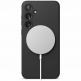 Ringke Liquid Silicone Magnetic Case - силиконов (TPU) калъф с MagSafe за Samsung Galaxy S24 (черен) 2