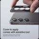 Nillkin CLRFilm Tempered Glass Lens Protector - предпазни стъклени лещи за камерата на Samsung Galaxy S24 (черен) 7