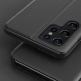 Eco Leather View Case - кожен калъф, тип портфейл за Samsung Galaxy S24 Ultra (черен)  1