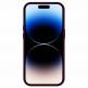 Tel Protect Kickstand Case and Camera Glass Lens - хибриден кейс с поставка и стъклени лещи за камерата за iPhone 15 (червен)  3
