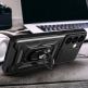 Armor Camshield Hybrid Case With Stand - хибриден удароустойчив кейс с пръстен против изпускане за Samsung Galaxy S24 Plus (черен) 4