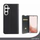 4smarts Flip Case Urban Lite - кожен калъф с поставка и отделение за кр. карта за Samsung Galaxy S24 (черен) 3