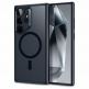 ESR Classic Hybrid HaloLock MagSafe Case - хибриден кейс с висока степен на защита с MagSafe за Samsung Galaxy S24 Ultra (черен-мат)  1