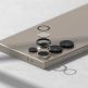 Ringke Camera Lens Frame Glass - предпазни стъклени лещи за камерата на Samsung Galaxy S24 Ultra (черен) 1