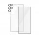 PanzerGlass Safe 3-in-1 Bundle Tempered Glass Protection Set - комплект хибриден кейс, стъклено защитно покритие за дисплея и предпазни стъклени лещи за камерата на Samsung Galaxy S24 Ultra (черен-прозрачен) 2