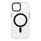 OBALME Misty Keeper MagSafe Case - хибриден удароустойчив кейс с MagSafe за iPhone 15 (черен-прозрачен) 1