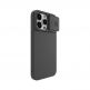 Nillkin CamShield Silky Magnetic Silicone Case - силиконов (TPU) калъф с MagSafe за iPhone 15 Pro Max (черен) 1