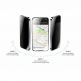 Benks Ultra Shield Privacy Tempered Glass - стъклено защитно покритие с определен ъгъл на виждане за дисплея на iPhone 15, iPhone 14 Pro (черен-прозрачен)  1
