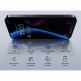 Benks Ultra Shield Privacy Tempered Glass - стъклено защитно покритие с определен ъгъл на виждане за дисплея на iPhone 15, iPhone 14 Pro (черен-прозрачен)  2