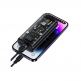 Преносима външна батерия с USB-C порт и USB-A изход - Usams Dual Port Digital Display PowerBank PD 9000 mAh 20W (бял) 1