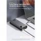 Външна батерия с 2xUSB-A и 1xUSB-C изходи и технология за бързо зареждане - Baseus Adaman Metal Digital Display Power Bank 65W 20000 mAh (PPIMDA-D01) (черен) 7