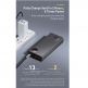 Външна батерия с 2xUSB-A и 1xUSB-C изходи и технология за бързо зареждане - Baseus Adaman Metal Digital Display Power Bank 65W 20000 mAh (PPIMDA-D01) (черен) 9